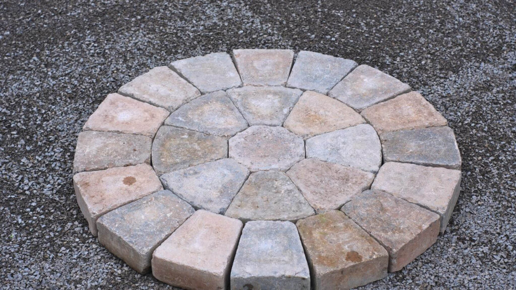 brick paver installation